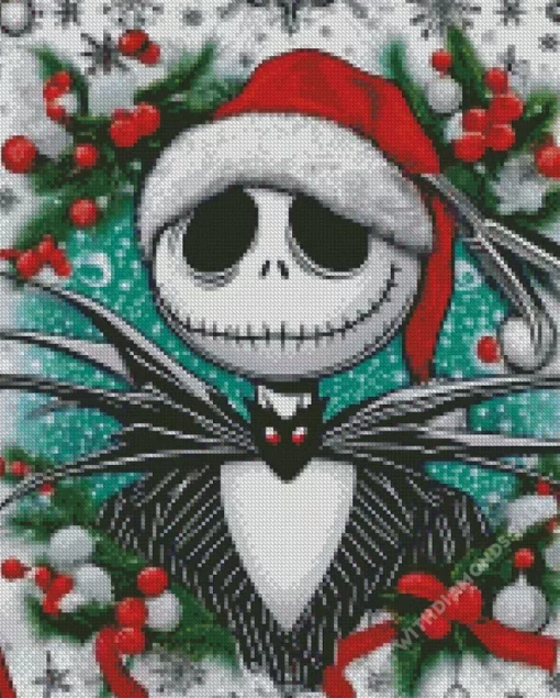 Jack Skellington Christmas Diamond Paintings