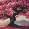 Japanese Cherry Blossom Diamond Painting