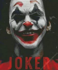 Joaquin Phoenix In Joker Poster Diamond Painting