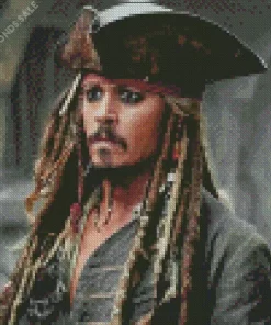 Johnny Pirates Of The Caribbean Diamond Painting