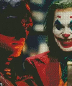 Joker And Batman Diamond Painting