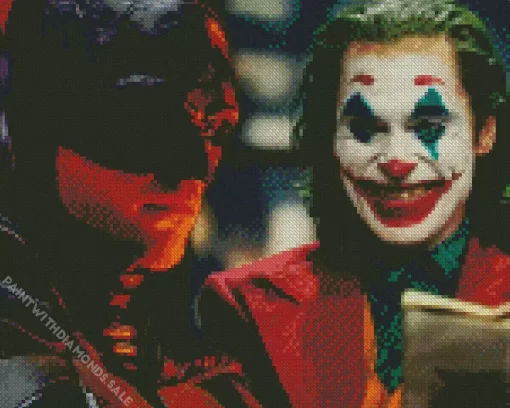 Joker And Batman Diamond Painting