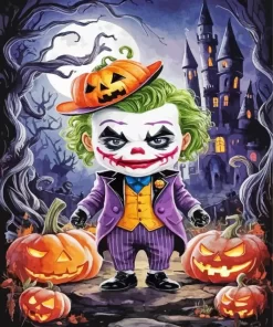 Joker Halloween Diamond Paintings