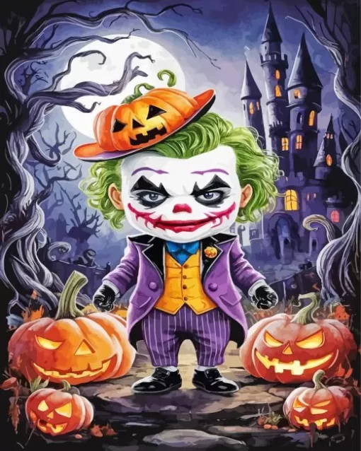 Joker Halloween Diamond Paintings