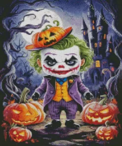 Joker Halloween Diamond Paintings