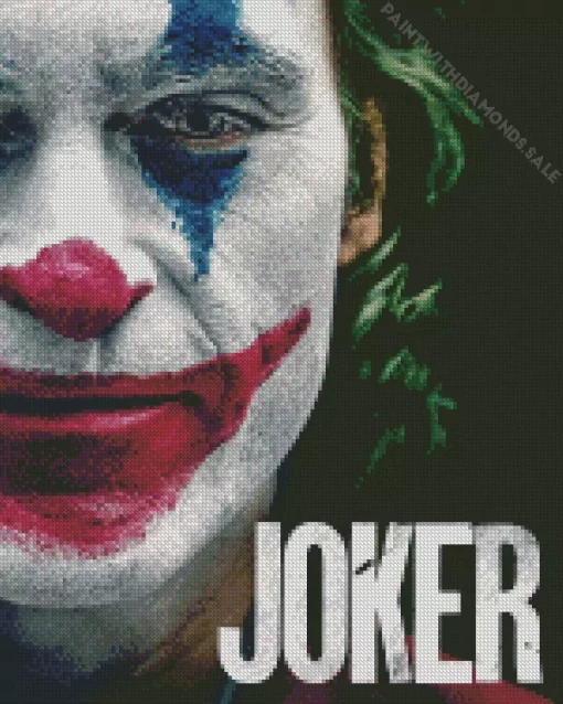 Joker Movie Poster Diamond Painting