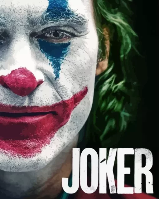 Joker Movie Poster Diamond Painting