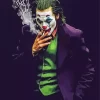 Joker Smoking Diamond Painting