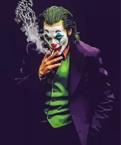 Joker Smoking Diamond Painting