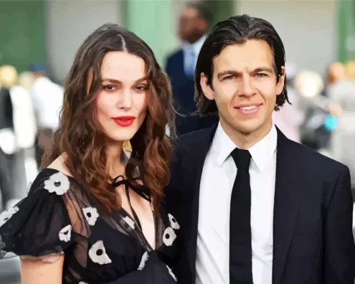 Keira Knightley And James Righton Diamond Painting