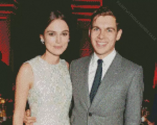 Keira Knightley And James Righton Diamond Painting