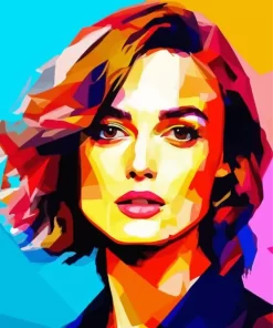 Keira Knightley Pop Art Diamond Painting