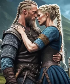 lagertha and ragnar diamond dotz