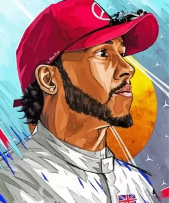 Lewis Hamilton Art Diamond Painting