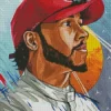 Lewis Hamilton Art Diamond Painting