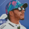 Lewis Hamilton Formula One Driver Diamond Painting