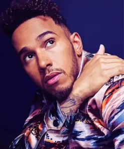 Lewis Hamilton Magazine Poster Diamond Painting