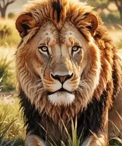 Lion Animal Diamond Painting