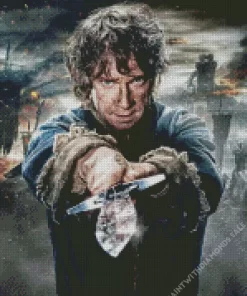 lord of the rings Bilbo Diamond By Numbers