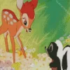 Lovely Faline Bambi Diamond Painting