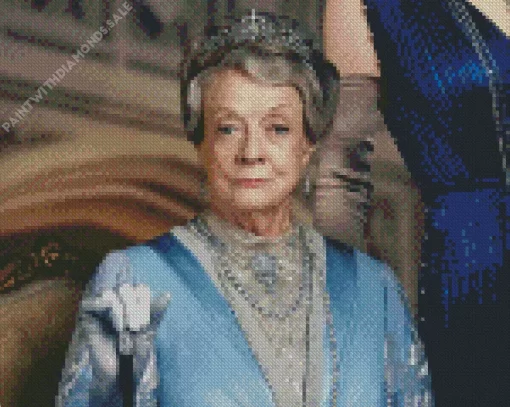 Maggie Smith Celebrity Diamond Painting