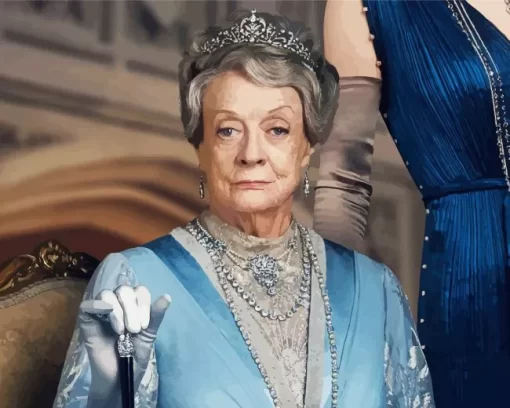 Maggie Smith Celebrity Diamond Painting