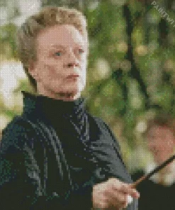 Maggie Smith In Harry Potter Diamond Painting