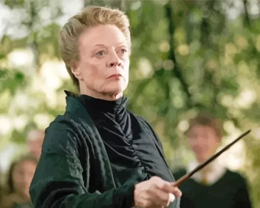 Maggie Smith In Harry Potter Diamond Painting