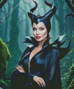 maleficent angelina jolie Diamond Dotz