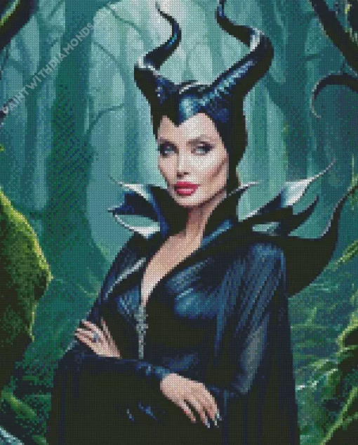 maleficent angelina jolie Diamond Dotz