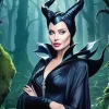 maleficent angelina jolie Diamond Paints