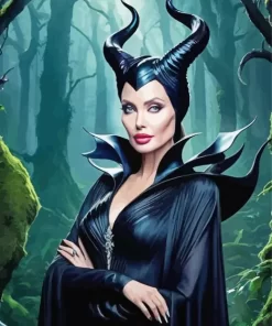 maleficent angelina jolie Diamond Paints