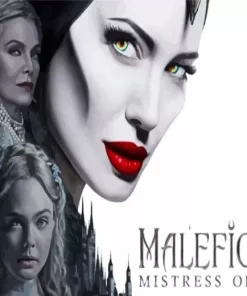 maleficent disney film Diamond Paints