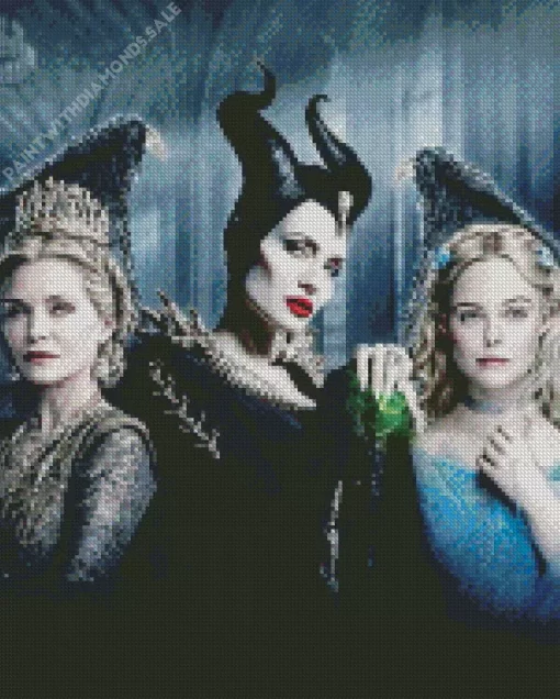 maleficent film Diamond Dotz