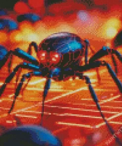 Mecha Spider Diamond Painting