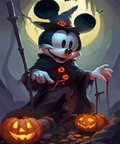 Mickey Mouse Halloween Diamond Paintings