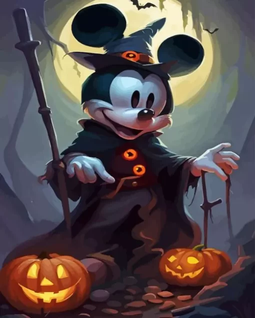 Mickey Mouse Halloween Diamond Paintings