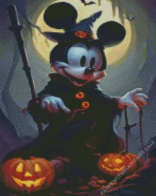 Mickey Mouse Halloween Diamond Paintings