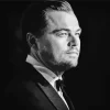 Monochrome Leonardo DiCaprio Diamond Painting