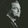 Monochrome Leonardo DiCaprio Diamond Painting