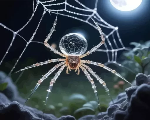 Moon Spider Diamond Painting