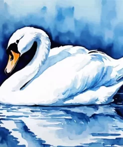 Mute Swan Art Diamond Painting