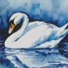 Mute Swan Art Diamond Painting