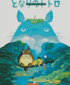 my neighbor totoro anime poster Diamond Dotz