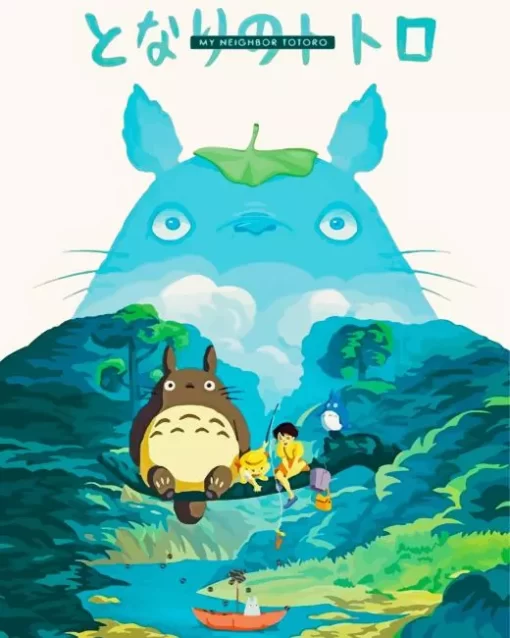 my neighbor totoro anime poster Diamond Paints