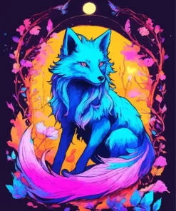 Mystical Fox Diamond Painting