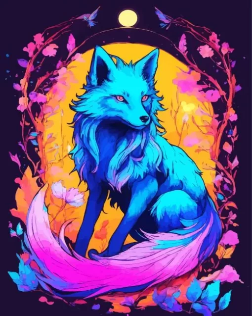 Mystical Fox Diamond Painting