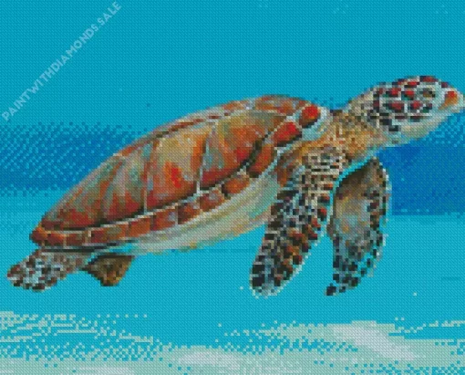 Ocean Sea Turtle Diamond Painting