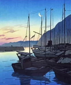 Ochtend in Beppu Diamond Paintings