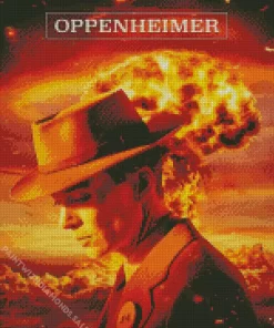 oppenheimer movie poster Diamond Dotz